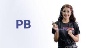 An outsource bookkeeping professional man is holding a calculator.