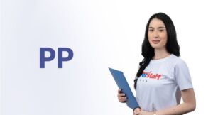 Heading (13) A payroll outsourcing executive woman is holding her documents.