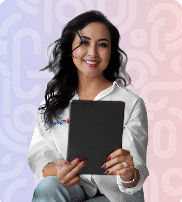 Untitled design A financial outsourcing services executive drinks coffee by the window.